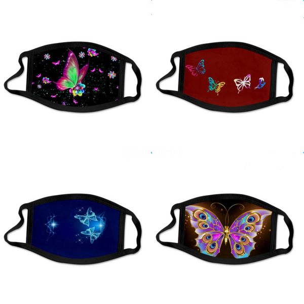 

2020 маска для лица конструктор printed face mask top quality 3 слоя ухо-loop dust рта маски 3-ply мягкий дышащий защитный пыле mask ## 303