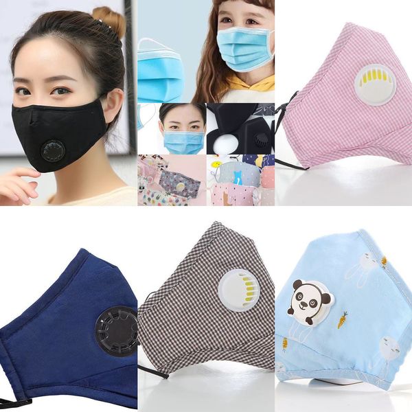 

face mask valve 5 breather layers washable filter reusable children dustproof smoke mly8 pc2c1