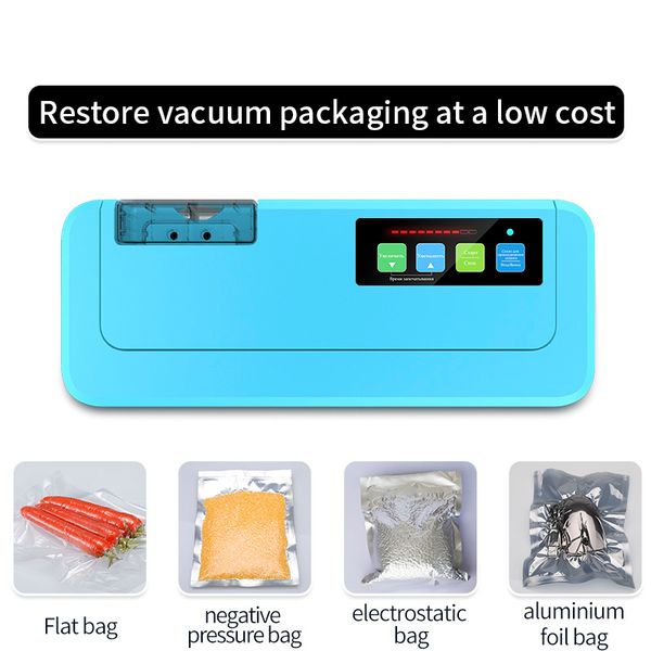 

shineye househlod vacuum sealer packaging machine film sealer vacuum packer give 10pcs bags for saver