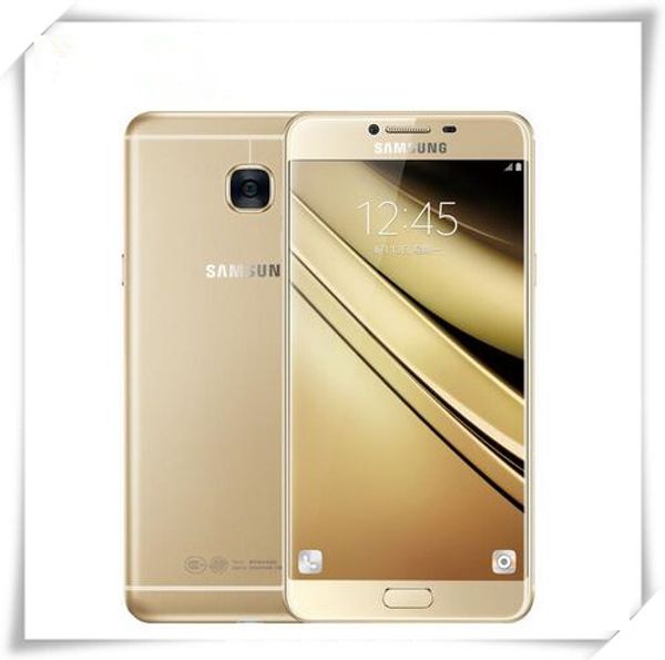 

refurbished original unlocked samsung galaxy c7 c7000 mobile phone 5.7 inch 4gb ram 32gb rom octa core dhl 5pcs