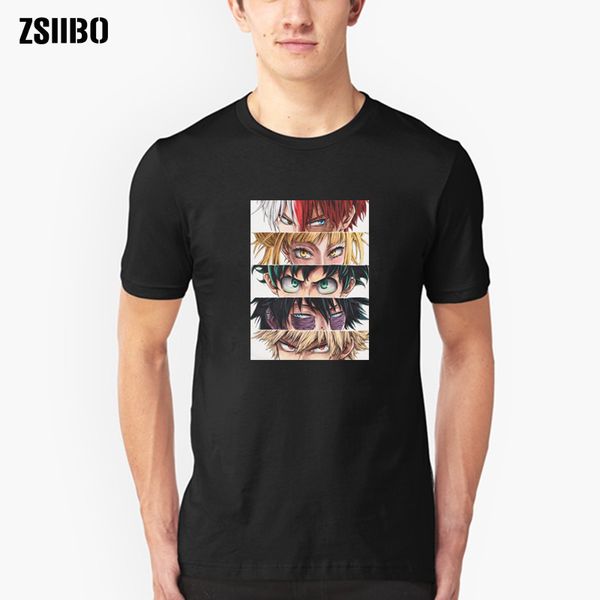 

zsiibo deku печати футболку мой герой аниме научных кругов рубашка boku нет героя academia тенниску мужчины / женщины / дети тройник рубашки