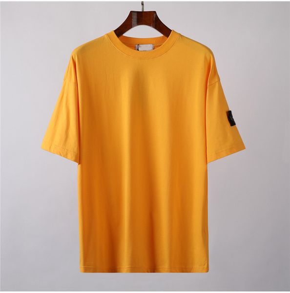 

cp toney pirate company konng gonng new summer badge short sleeve fashion casual loose simple basic t-shirt, White;black