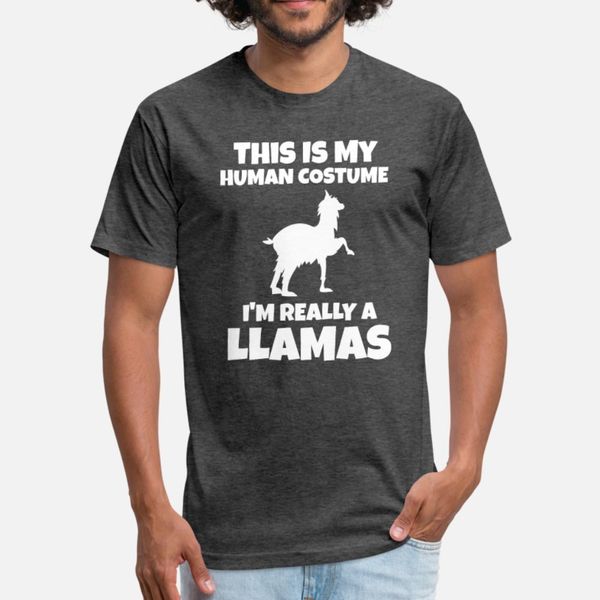 

lama t shirt men create tee shirt o-neck natural famous humor summer style cool shirt
