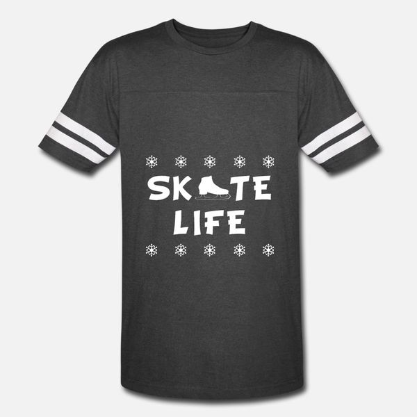 

skate life t shirt men crazy cotton euro size s-3xl pattern crazy basic spring autumn outfit shirt