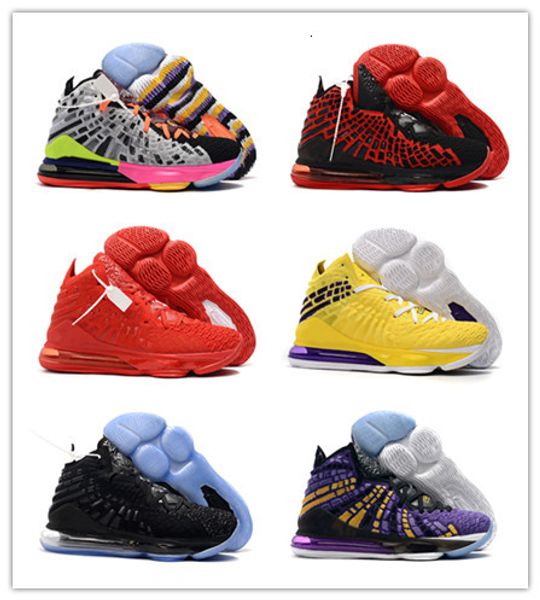

17 future lakers eggplant mens basketball shoes equality oreo bred james 17s black white mens designer sports sneakers trainers