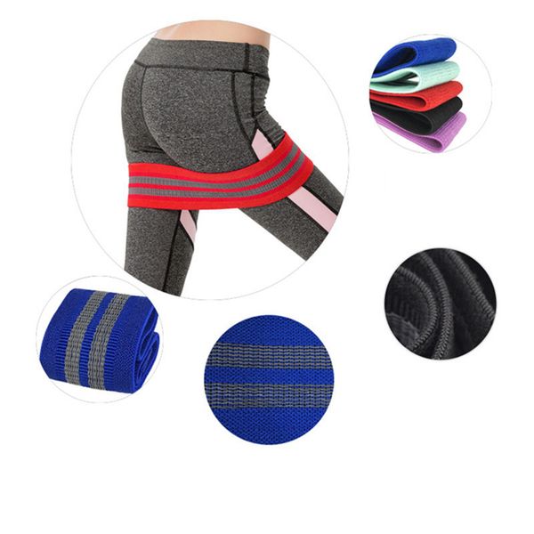 

yoga tension elastic belt hip resistance band squat elastic anti-slip beautiful hip yoga resistance bands fitness exercise bands ljja4007