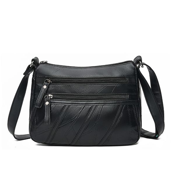 

daunavia new pu leather crossbody bags for women 2020 mini shoulder messenger bags handbags with metal handle lady travel totes