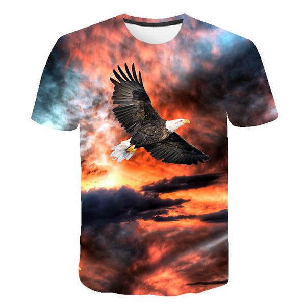 

america eagle flag 3d psychedelic printing 3d print shirts plus size hentai humor men clothing
