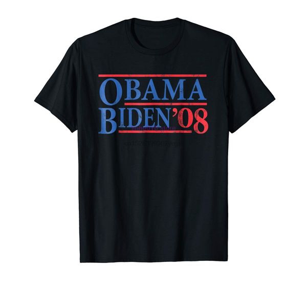 

brand men shirt barack obama joe biden 2008 t shirt distressed
