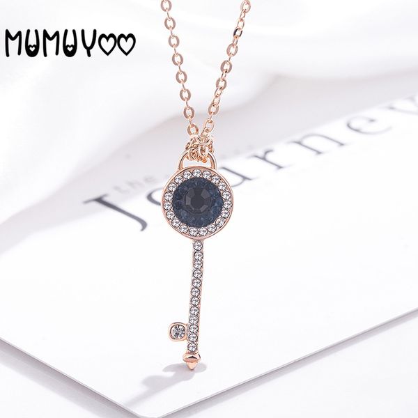

classic models charm fashion key shape eye shape women's pendant necklace women, Silver