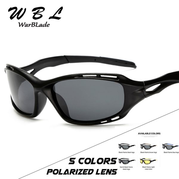 

WarBLade Polarized Square Night Vision Sunglasses Men's Driving Sun Glasses For Men Sport Mirror Shades Oculos, White;black