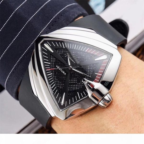 

triangle luxury mens designer watches automatic mechanical movement self-wind sweeping wristwatches genuine leather strap orologio di lusso, Slivery;brown