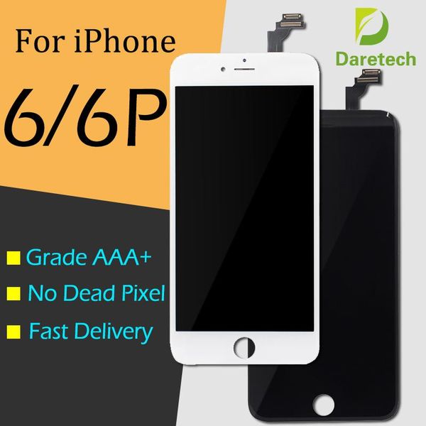 

cgjxsfor iphone 6 iphone 6 plus black white lcd display with touch screen digitizer complete dhl ing