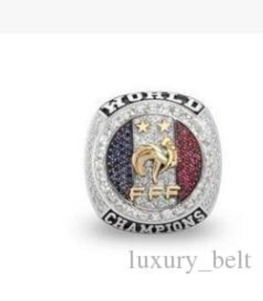 

wholesale new 2018 - 2019 world cup football championship ring holiday gift manufacturer quick delivery, Golden;silver