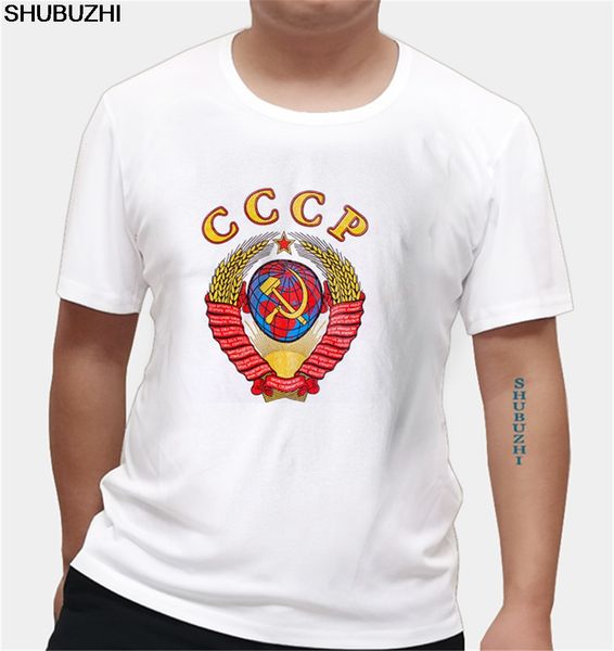 

fashion t-shirts custom design unique cccp russian t shirt ussr soviet union kgb moscow new arrival russia t shirt euro size