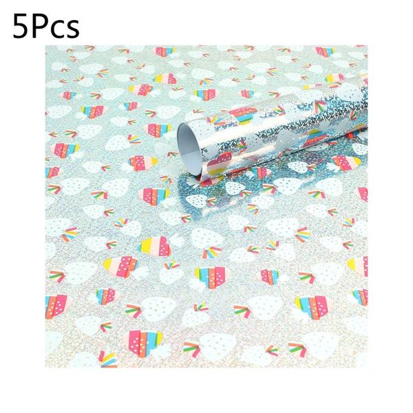 

5pcs waterproof christmas wrapping tissue paper diy gift present box packaging j78c