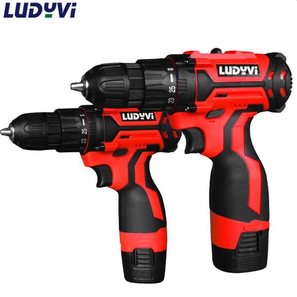 

новая аккумуляторная дрель электрическая отвертка 12v 16.8v мини беспроводной питания драйвер постоянного тока литий-ионный аккумулятор 3/8
