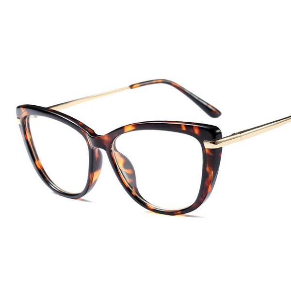 

2020 fashion glass cat eye women eyeglasses full frame eyewear vintage glasses women eyeglasses glasses white black frames metal leg oculos