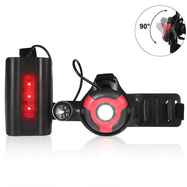 

регулируемый запуск chest light usb аккумуляторной спорта лампа 500 люмен 3 освещения режимы с компасом sports camera пряжка mount