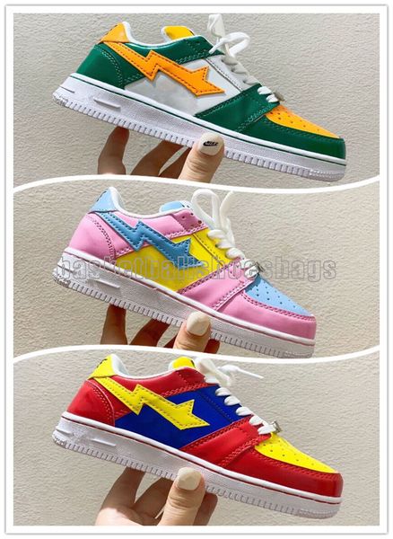 

volt 2020 force 2.0 1s skate boarding low sport sneakers kids fashion trainers wbape ape casual board shoes eur 24-35