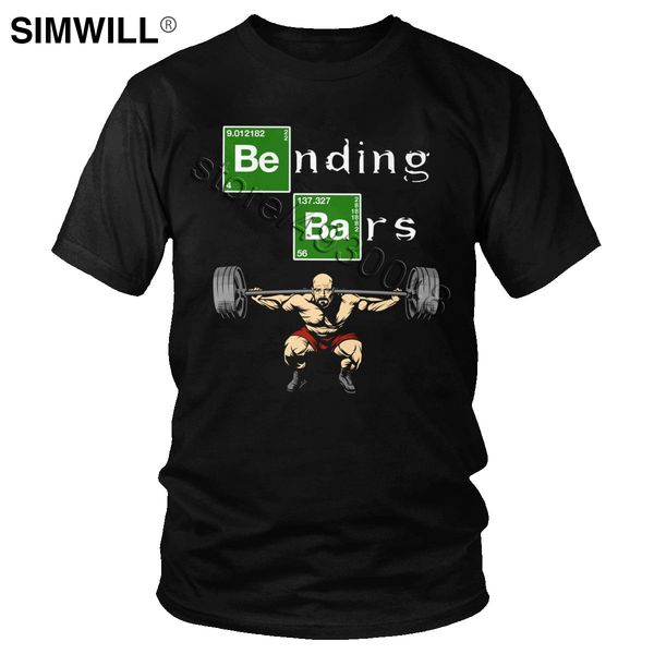 

funny breaking bad gym t shirt men novelty short sleeve pure cotton t-shirt walter white tshirt big size classic tee apparel