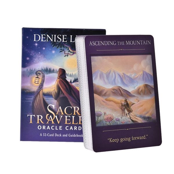 

for version traveler english oracle sacred tarot friends card board table cards home cards fun family 52pcs deck games playing zfdvu jjxh
