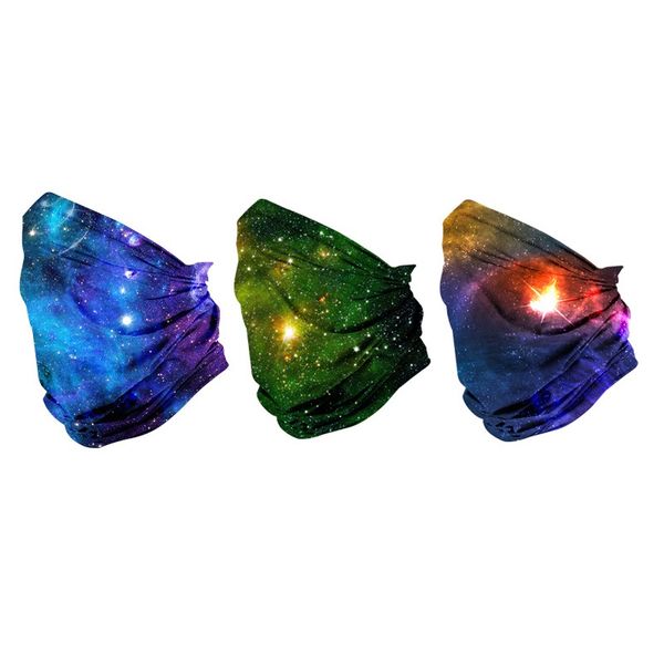 

face masks high elasticity protective mask ultraviolet-proof dustproof riding cycling sports print mouth masks men women outdoor