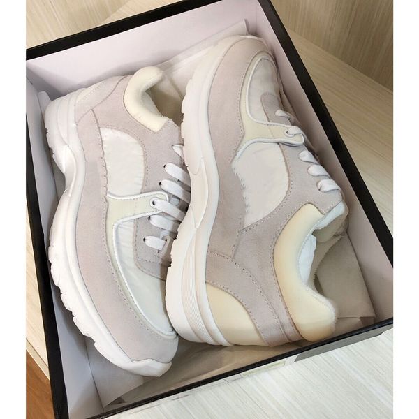

white sneaker in suede leather women shoes men shoe outdoor casual shoe trainer fashion sneaker triple sneakers, Black