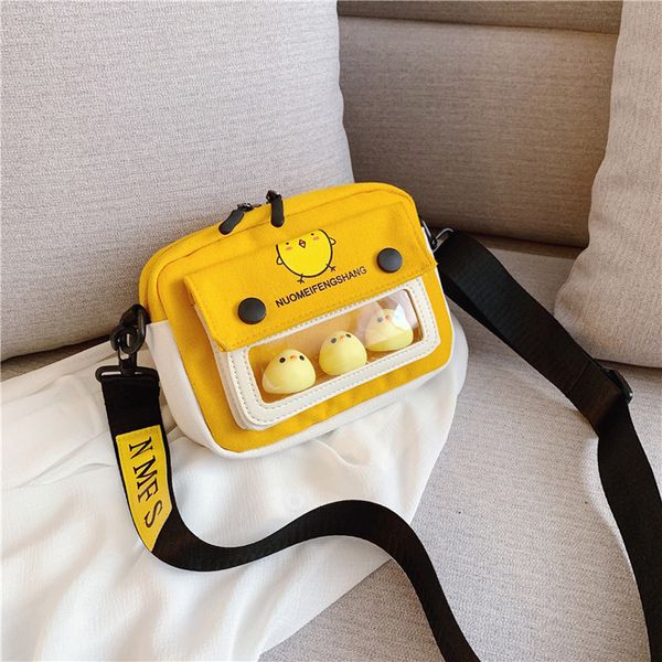 

new fashion women transparent bags fashion cute chick small square bag shoulder crossbody bag handbag sac a main femme