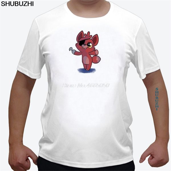 

бесплатная доставка с коротким рукавом fnaf плюшевые foxy мужчины tshirt хип-хоп tee shirt хлопок o-образным вырезом tshirt человек марка од