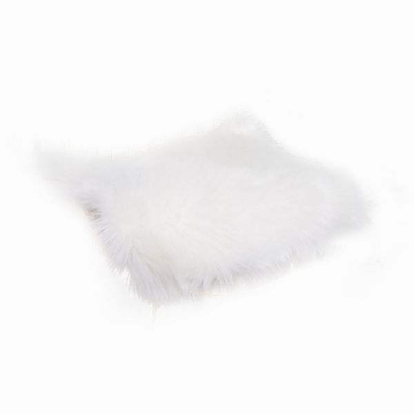 

warm bedroom soft seat pad square washable plush portable cushion home faux wool