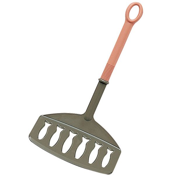 

slotted fish frying spatula wide blade easy clean nylon kitchen