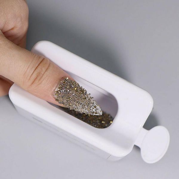 

Nail Art Powder Glitter Storage Box Acrylic Dipping Powder Recycling Tray Manicure Nail Accessories Tools Nails Box Kit