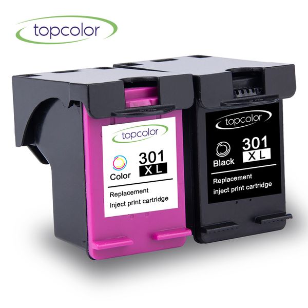 

olor 301xl ink box replacement for 301 xl 301 black ink cartridge ch563e ch564e for printer 3057a 3059a 3060 3510 4631