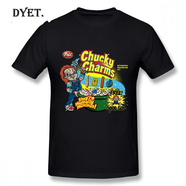 

for man new t shirt plus size chucky charms geek homme tee shirt custom desgin camiseta streetwear hip hop t shirt men