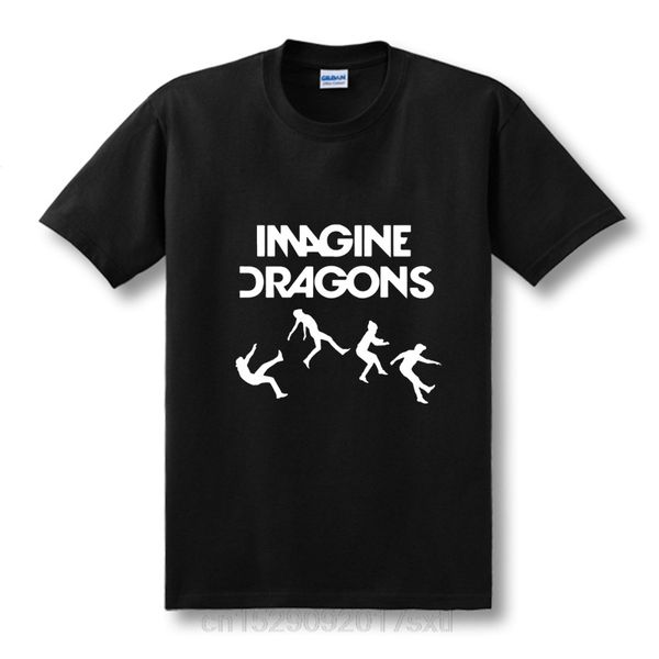 

2019 new imagine dragons t shirts men cotton o neck short sleeve womens t-shirt tees size xs-xxl