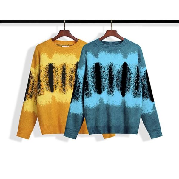 

2020 new mens sweaters men women graffiti round neck long sleeve sweater mens casual sweatshirt size s-xl, White;black