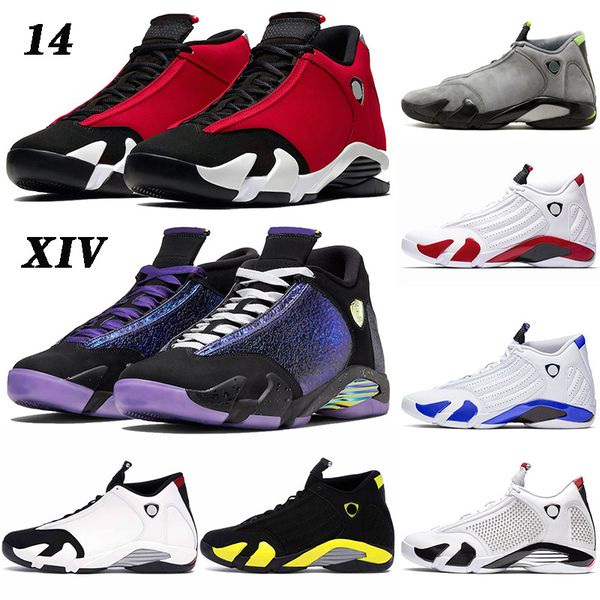 

stock 14s x jumpman xiv gym red db doernbecher for mens basketball shoes candy cane hyper royal thunder black youth boys trainers sports