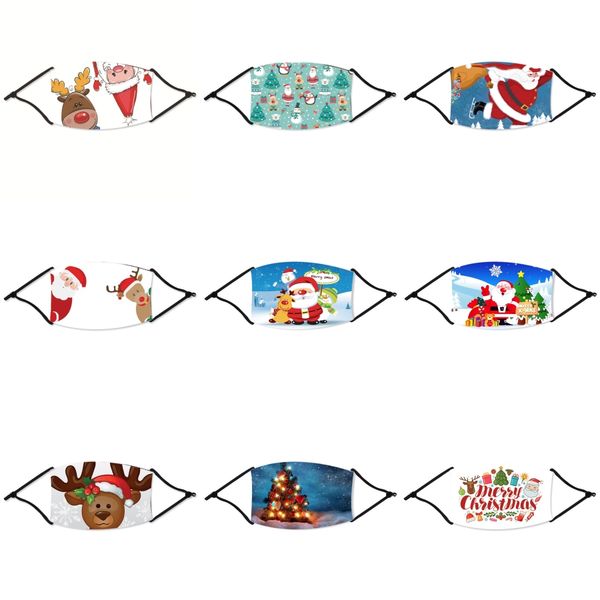 

protective face camouflage fashion 3d christmas masks fashion dustproof anti-fouling proof du ghi1#22833, Black