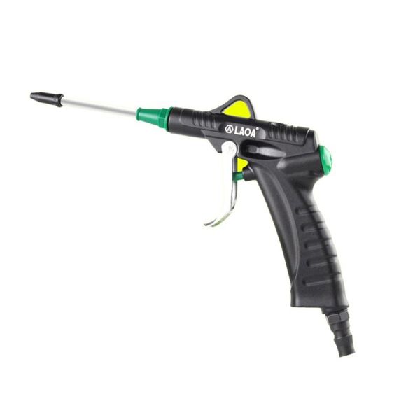 

laoa aluminum alloy blow gun air gun adjustable jet pneumatic high pressure dust blow air brush sprayer car washer