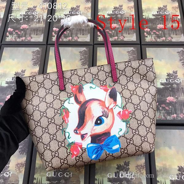 

fashion printed real leather bag high capacity single shoulder women's bag shopping bag socialite handbags vintage purses bags