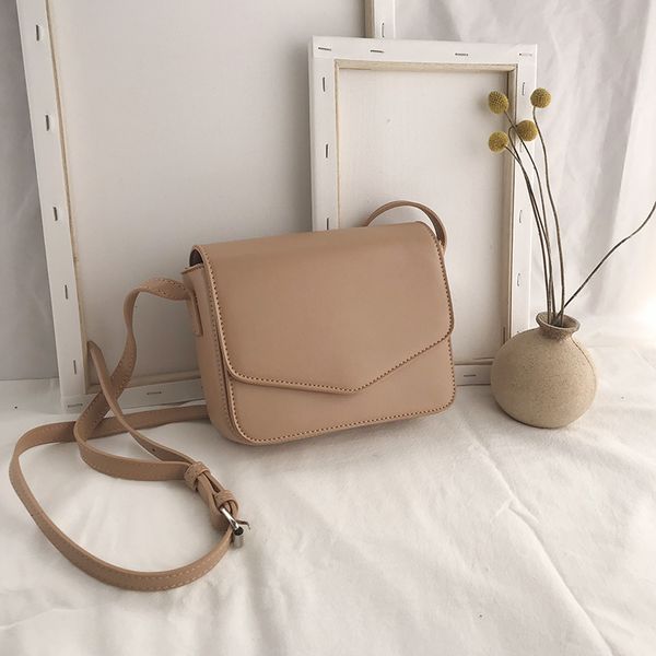 

fashion design solid color crossbody bags for women small handbag mini shoulder messenger bag ladies simple vintage ins chic box
