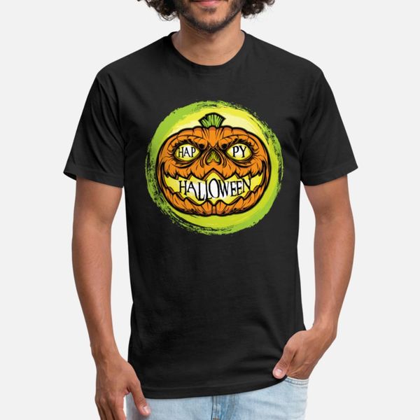 

happy halloween pumpkin jack o»фонарь костюм тенниска людей напечатанных 100% хлопок плюс размер 3xl одежда сыпучие дышащий spring standard