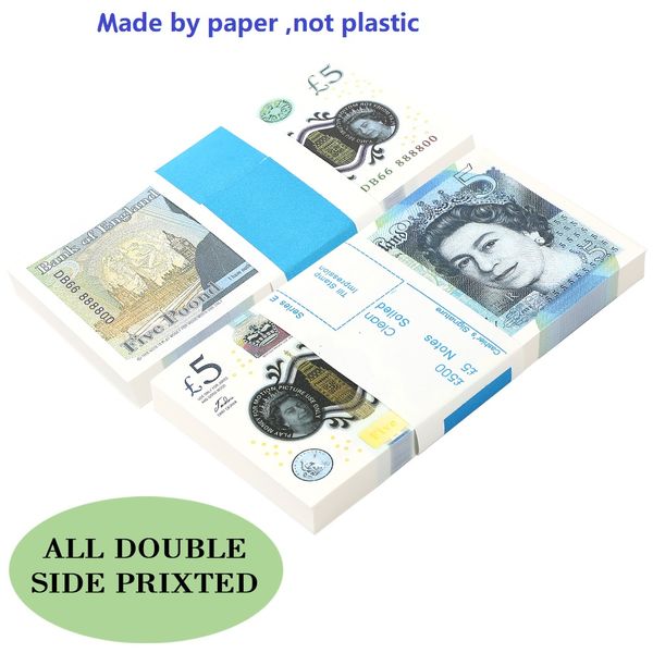 

prop pretend uk movie money paper copy banknote prop money 100pcs/pack