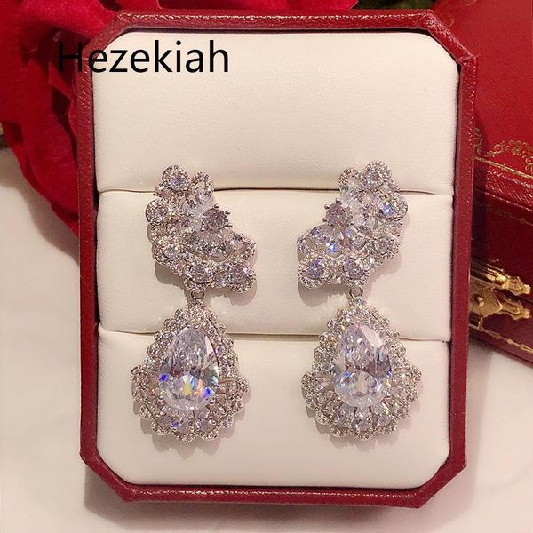 

Hezekiah S925 Tremella needle Temperament lady Earrings Luxurious Luxury high-end Banquet Earrings French quality Free shipping Dance