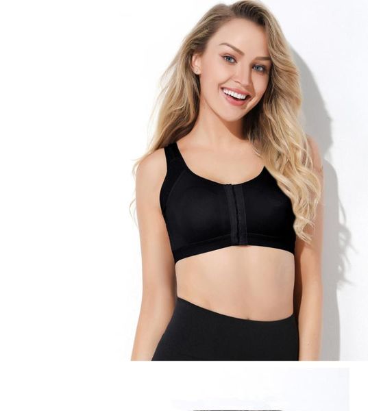 

2020 new thin section chest gathered body shaping shockproof comfortable breathable female fashion daily sports underwear, White;black