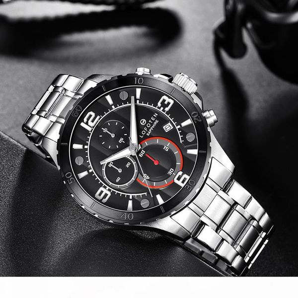 

кожаный ремешок серебро дата автоматические механические движения мужчины смотреть роскошные спорт мужские розовое золото наручные часы, Slivery;brown