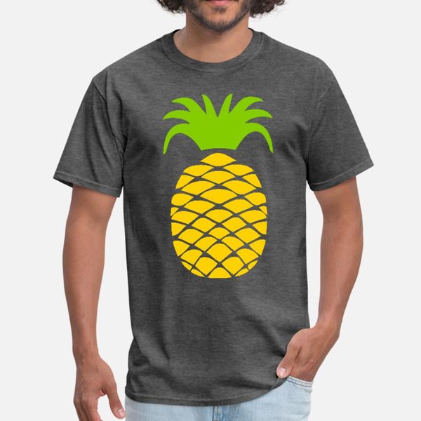

pineapple t shirt men create short sleeve s-xxxl pattern fitness authentic spring pattern shirt
