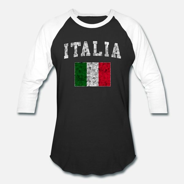 

italia flag distressed t shirt men personalized short sleeve o neck pattern anti-wrinkle funny casual summer style trend shirt