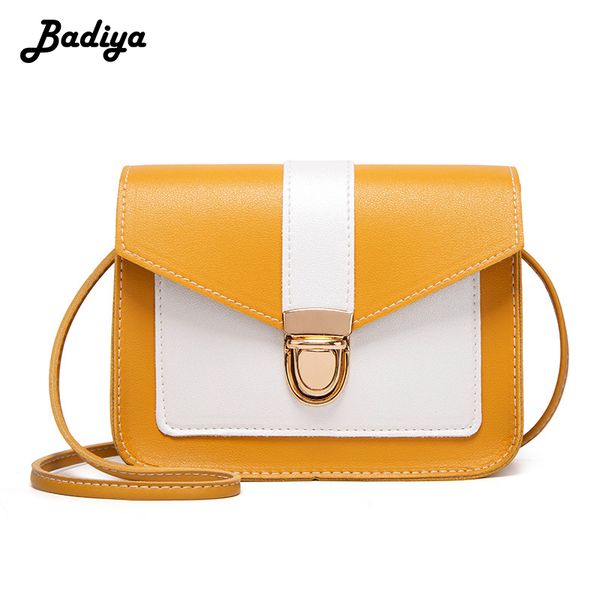 

2020 new women shoulder bag pu leather korean style lock crossbody bag luxury design flap for travel female messenger